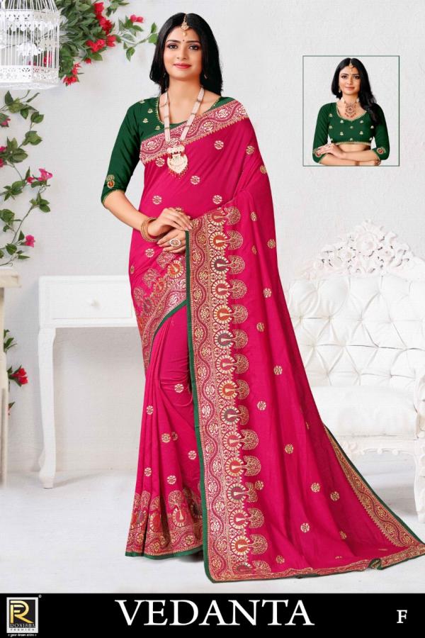 Ronisha Vedanta Festive Wear Art Silk Saree Collection