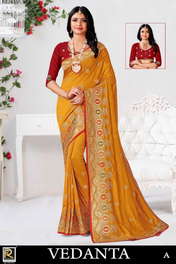 Ronisha Vedanta Festive Wear Art Silk Saree Collection