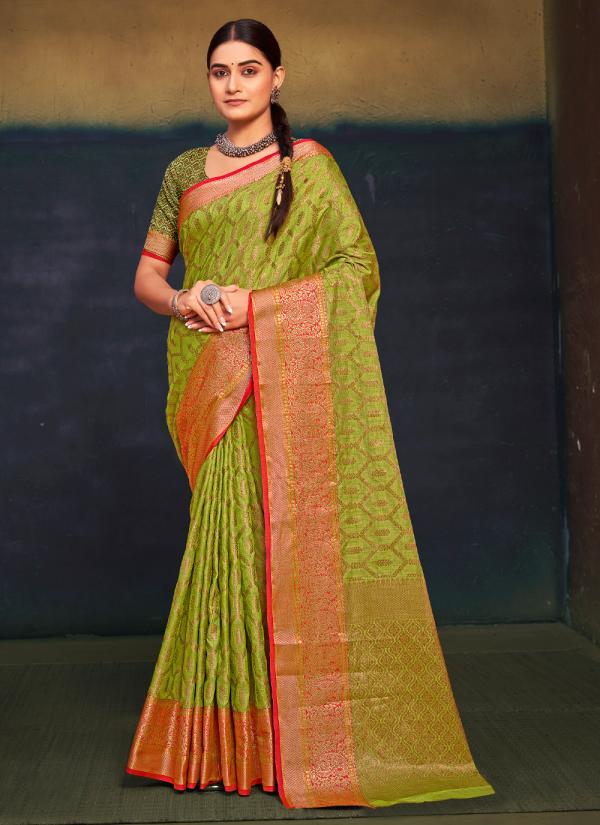 Sangam Nakhrali Silk Festive Wear Saree Collection