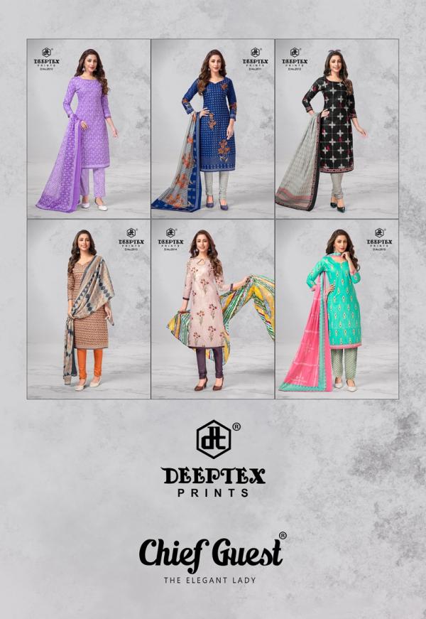 Deeptex Chief Guest Vol-26 Cotton Designer Printed Dress Material
