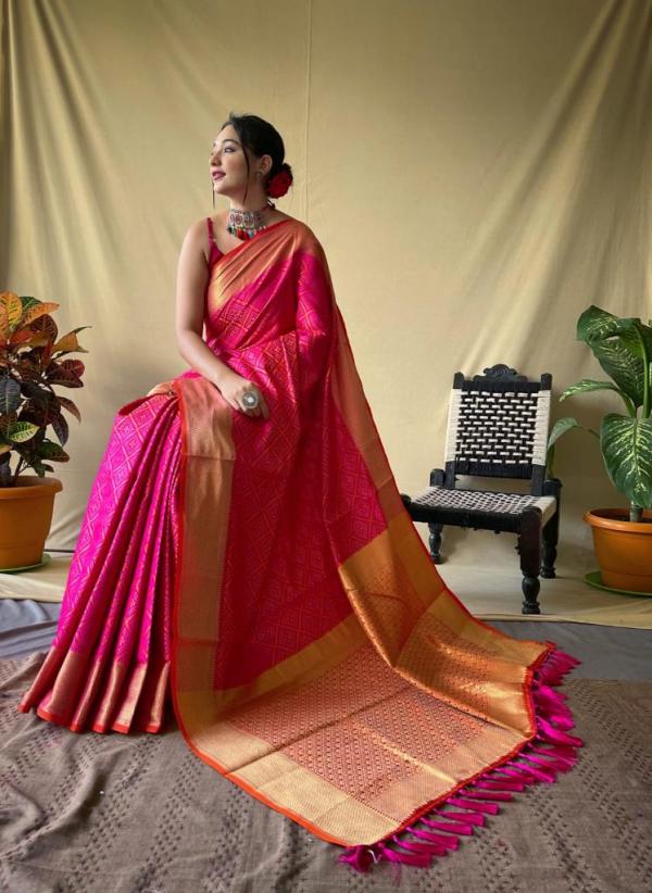 Maahi 67 Party Wear Designer Patola Silk Saree Collection