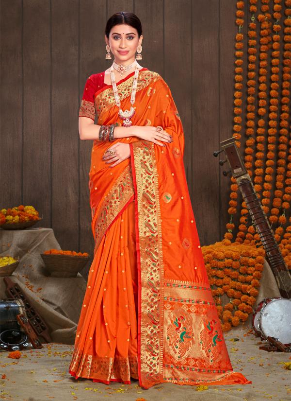 Sangam Sarika Paithani Silk Wedding Saree Collection