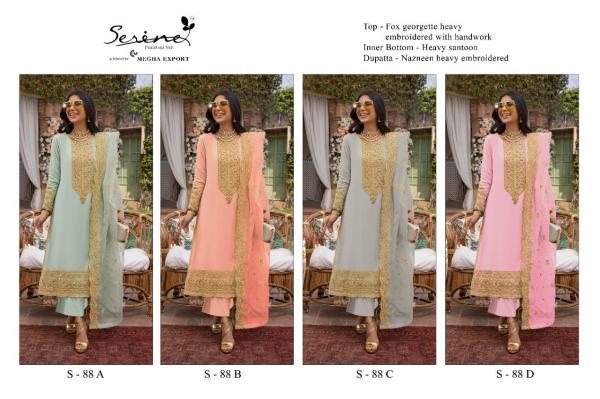 Serene S 88 Georgette Pakistani Salwar Suits Collection