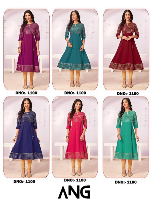 12angel ang 1100 crap decent look kurti catalog