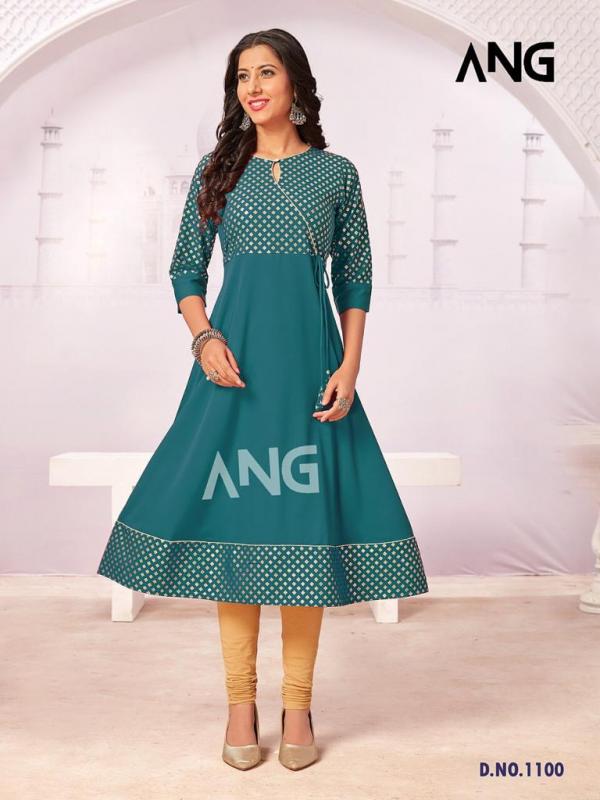 12angel ang 1100 crap decent look kurti catalog