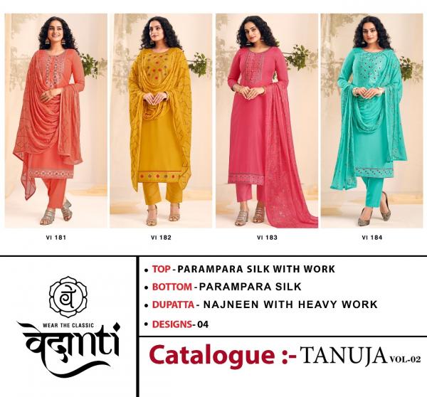 vedanti tanuja vol 2 parampara elegant salwar suit catalog