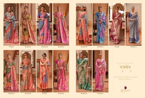 Rewaa Rajvansh Designer Patola Silk designer Saree Collection