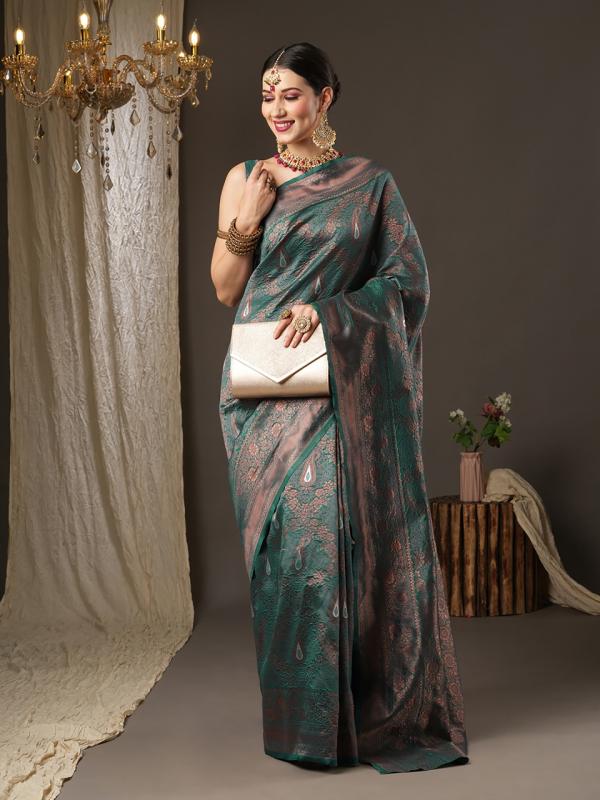 Fiza Vol 6 Woven Silk Designer Saree Collection