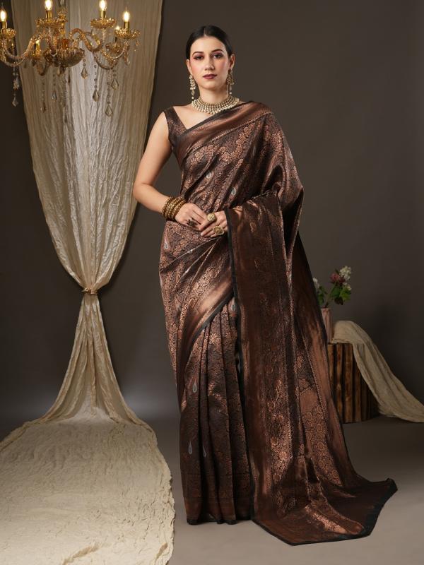 Fiza Vol 6 Woven Silk Designer Saree Collection