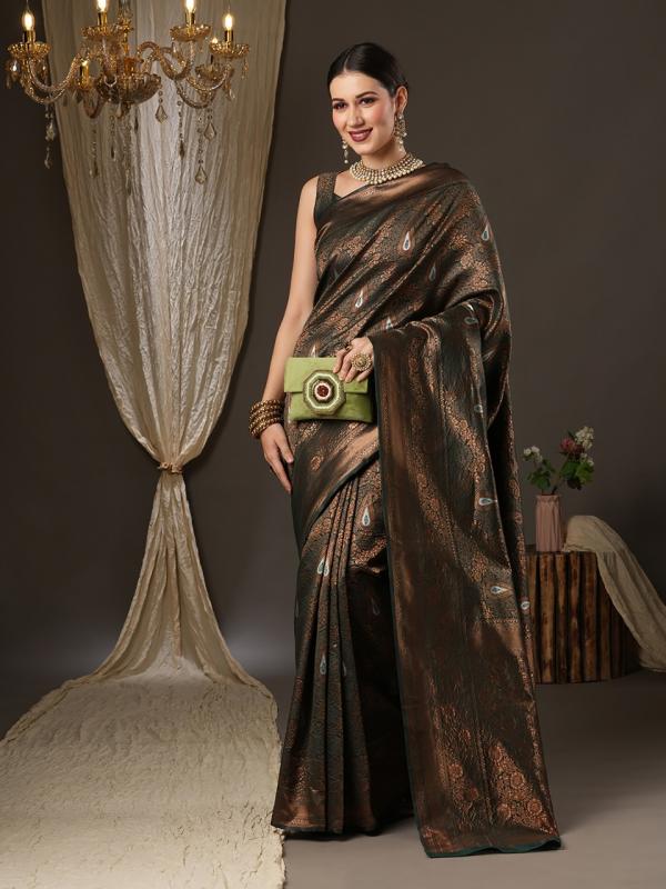 Fiza Vol 6 Woven Silk Designer Saree Collection