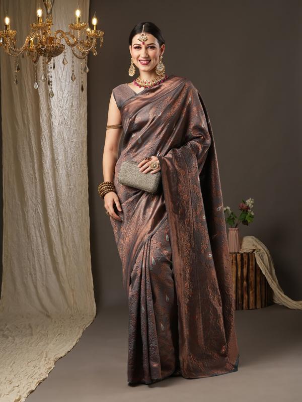 Fiza Vol 6 Woven Silk Designer Saree Collection