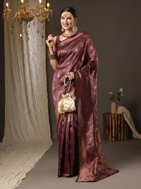 Fiza Vol 6 Woven Silk Designer Saree Collection