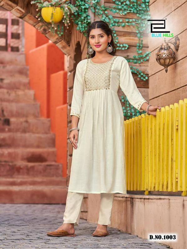 Blue Hills Classic Vol 15 Nx Designer Kurti Collection