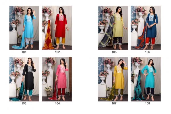 Master Soch Regular Wear Rayon Designer Ready Made Dress Collection