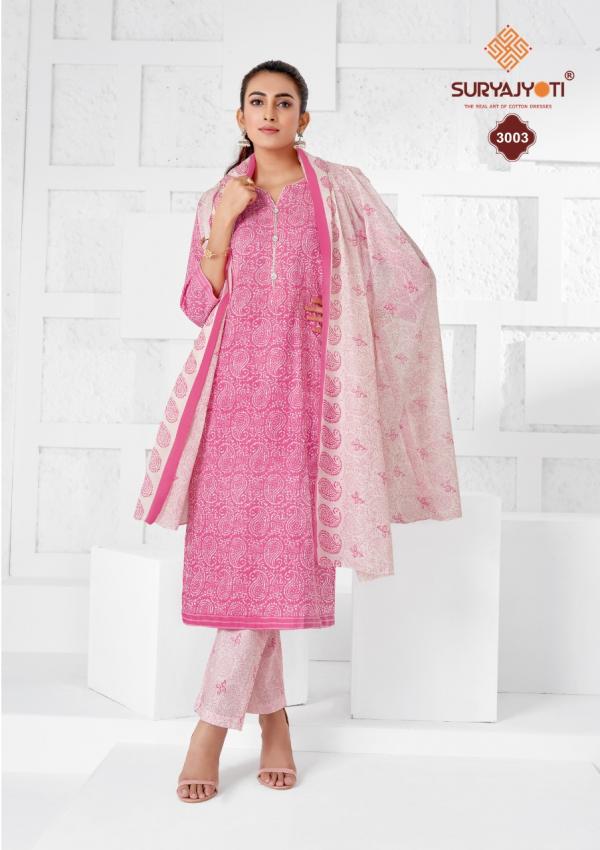 Suryajyoti Preyasi Vol-3 Cotton Designer Patiyala Suit