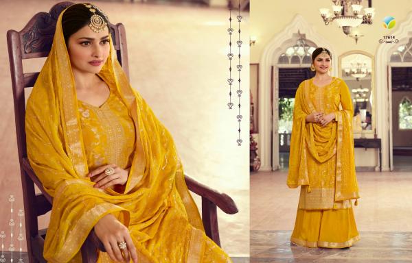 Vinay kaseesh sana hitlist Dola jacquard Designer Salwar Suit 