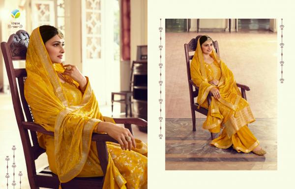 Vinay kaseesh sana hitlist Dola jacquard Designer Salwar Suit 