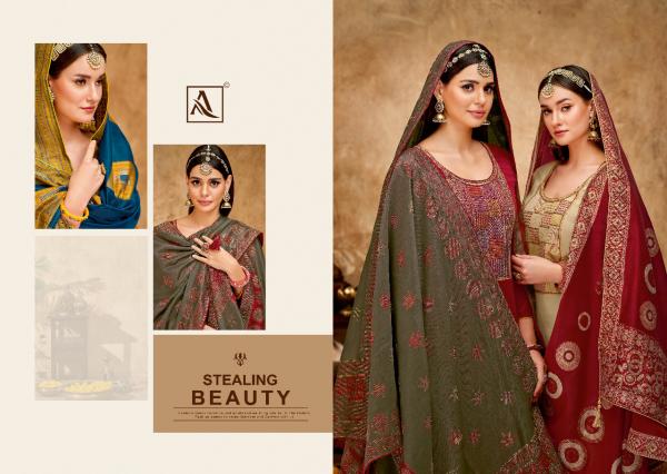 alok suit alpana pure zam dyed gorgeous look salwar suit catalog