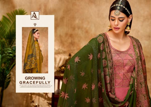 alok suit alpana pure zam dyed gorgeous look salwar suit catalog