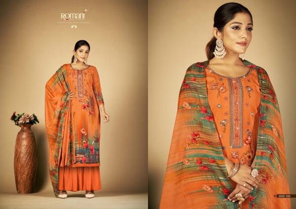 romani sabeena cotton decent look Dress Material catalog