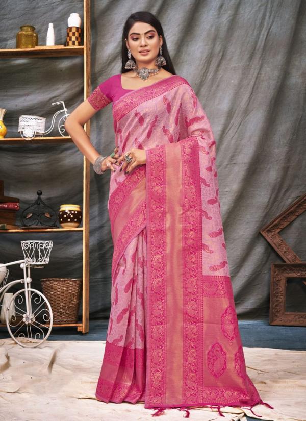 sangam print niranjana organza graceful look saree catalog