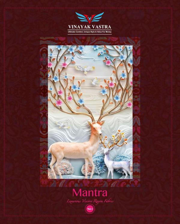 Vinayak Vastra Mantra Vol-1 cotton designer patiyala Dress Materizl