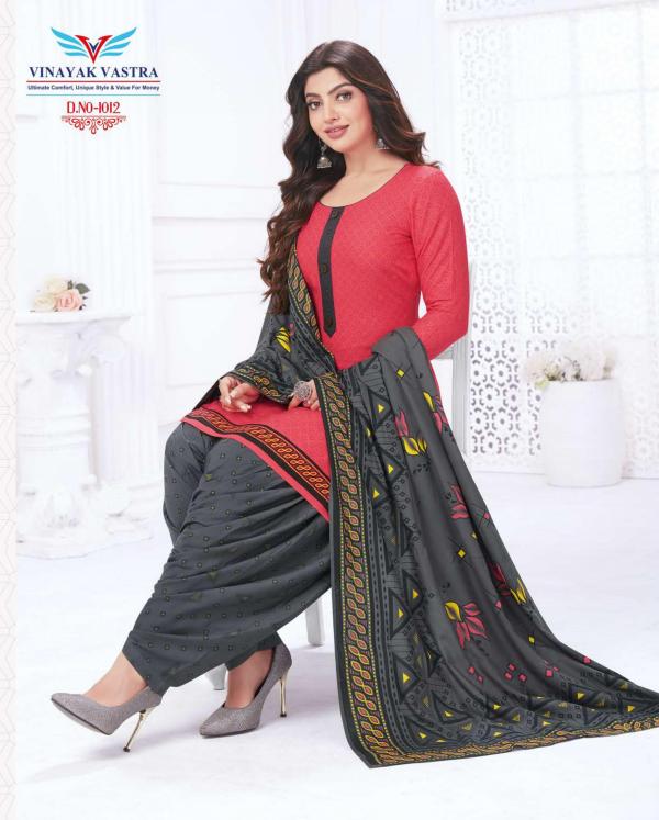 Vinayak Vastra Mantra Vol-1 cotton designer patiyala Dress Materizl