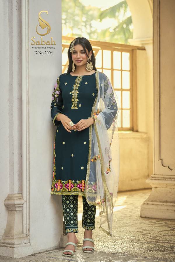 Sabah Begum Georgette Designer Salwar Suit Collection