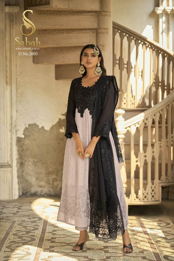 Sabah Begum Georgette Designer Salwar Suit Collection