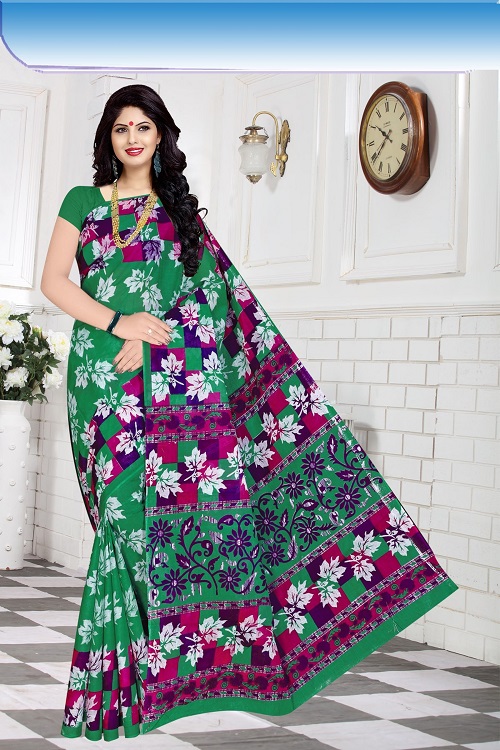 Dhoom 2 Regular Wear Cotton Printed Saree Collection