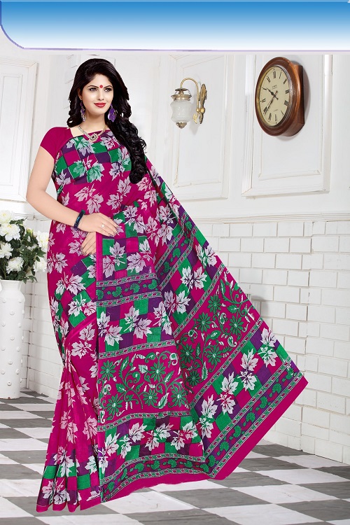 Dhoom 2 Regular Wear Cotton Printed Saree Collection