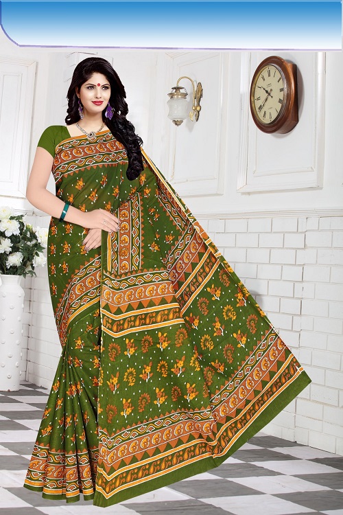 Dhoom 2 Regular Wear Cotton Printed Saree Collection