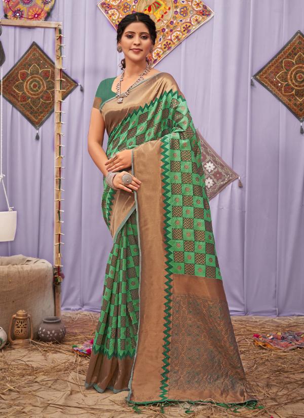 Sangam Kasida Silk Designer Cotton designer Sarees Collection