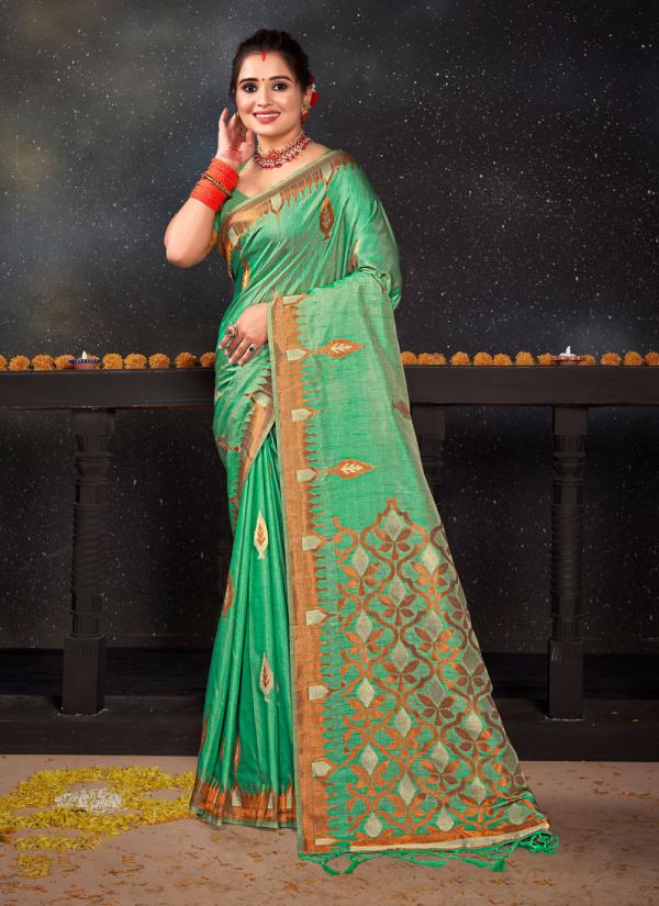 Sangam Roshni Wedding Wear Silk Saree Collection