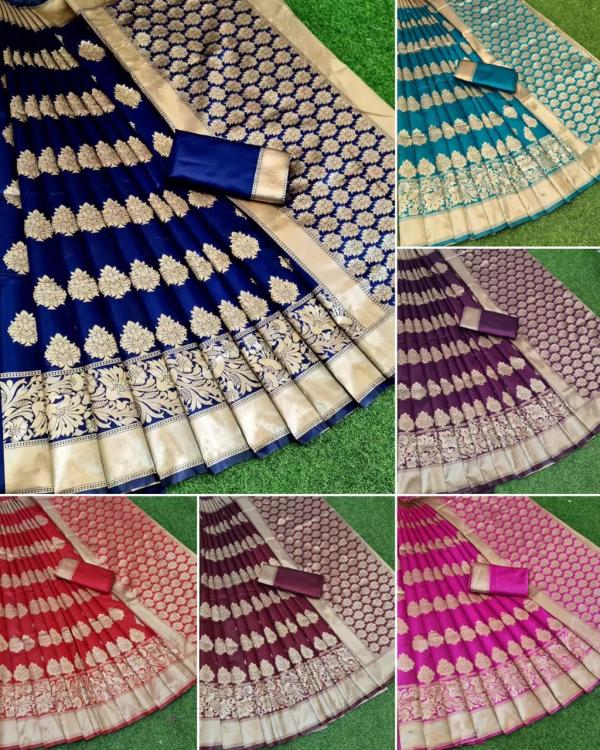 Soft Lichi R 114 Fancy Lichi Silk Designer Saree Collection