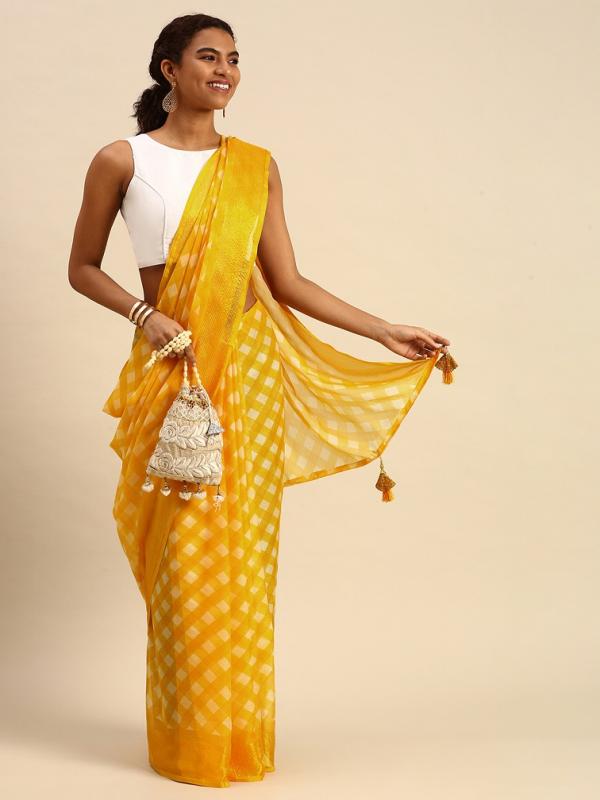 Monalisha 77 Party Wear Designer Brasso Silk Saree Collection