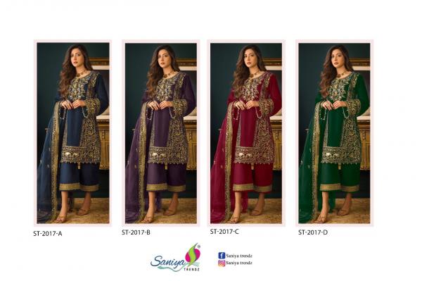 Saniya St 2017 Wedding Wear Designer Pakistani Suit Collection