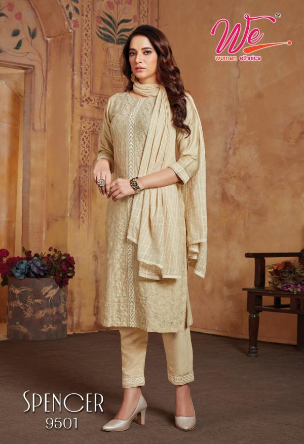 We Spencer Fancy Viscose Kurti With Bottom Dupatta Collevtion