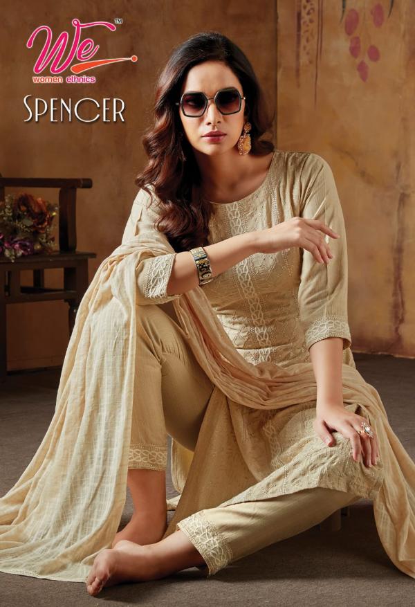 We Spencer Fancy Viscose Kurti With Bottom Dupatta Collevtion