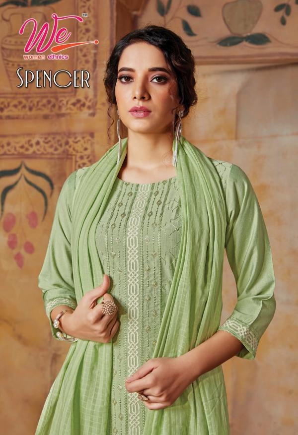 We Spencer Fancy Viscose Kurti With Bottom Dupatta Collevtion