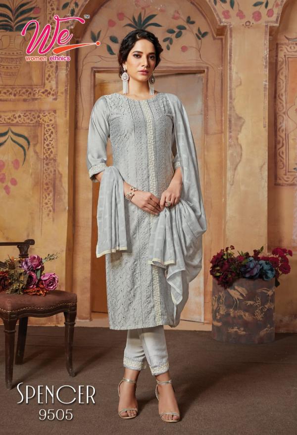 We Spencer Fancy Viscose Kurti With Bottom Dupatta Collevtion