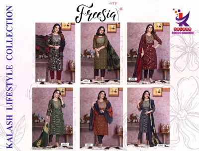 Kalash Freesia Fancy Designer Exclusive Readymade Collection