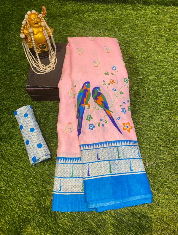 Monalisha 81 Casual Wear Printed Silk Saree Collection