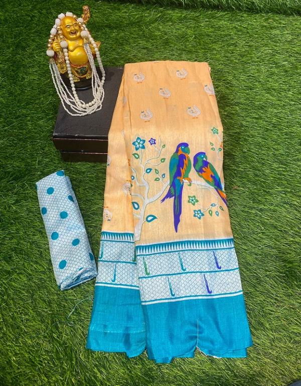 Monalisha 81 Casual Wear Printed Silk Saree Collection