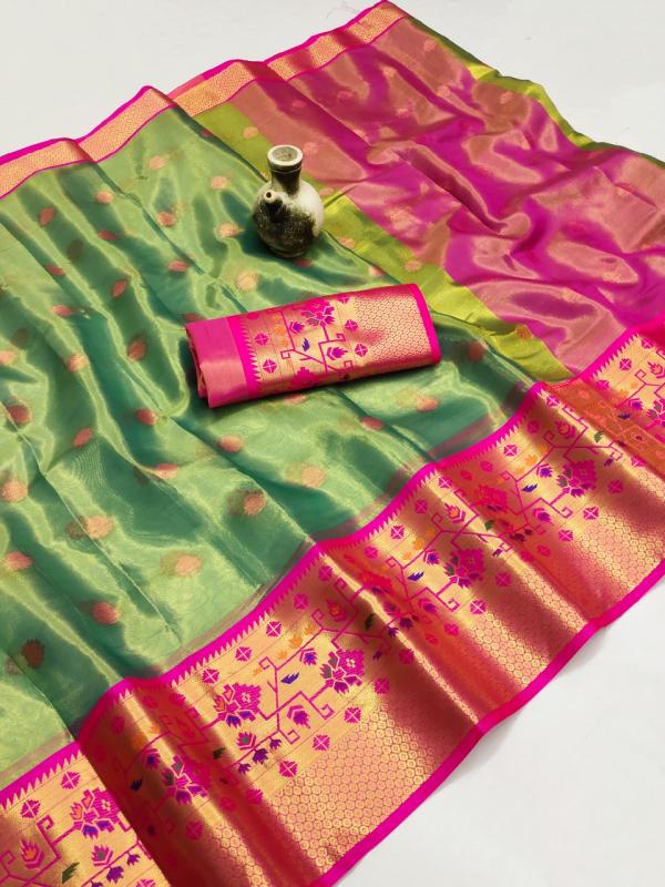 Meera 135 Party Wear Designer Banarasi Silk Saree Collectiom