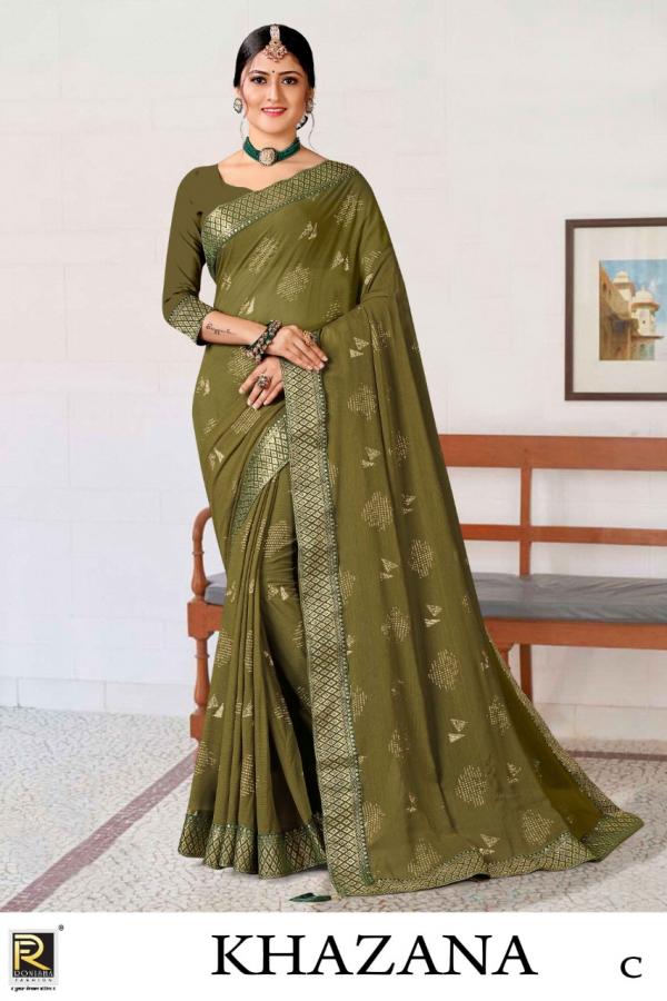 Ronisha Khazana Bollywood Style Silk Saree Collection 