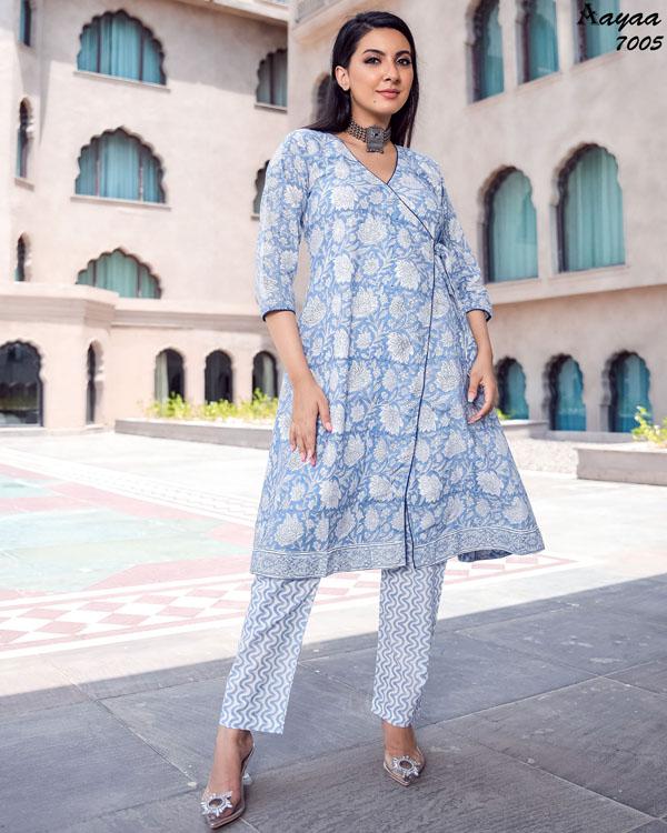 Aayaa Vol 7 Casual Wear masleen Kurti With Bottom Collection