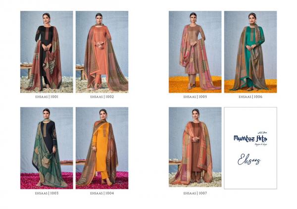 Mumtaz Ehsaas 1001 Fancy Designer Dress Material Collection