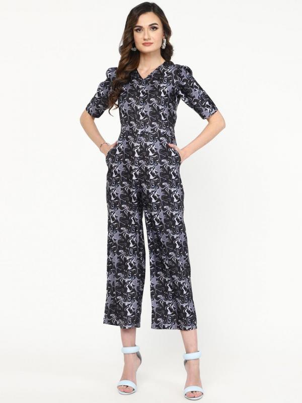 Riyana Vol 29 Western Printed And Plain Jumpsuit Collection