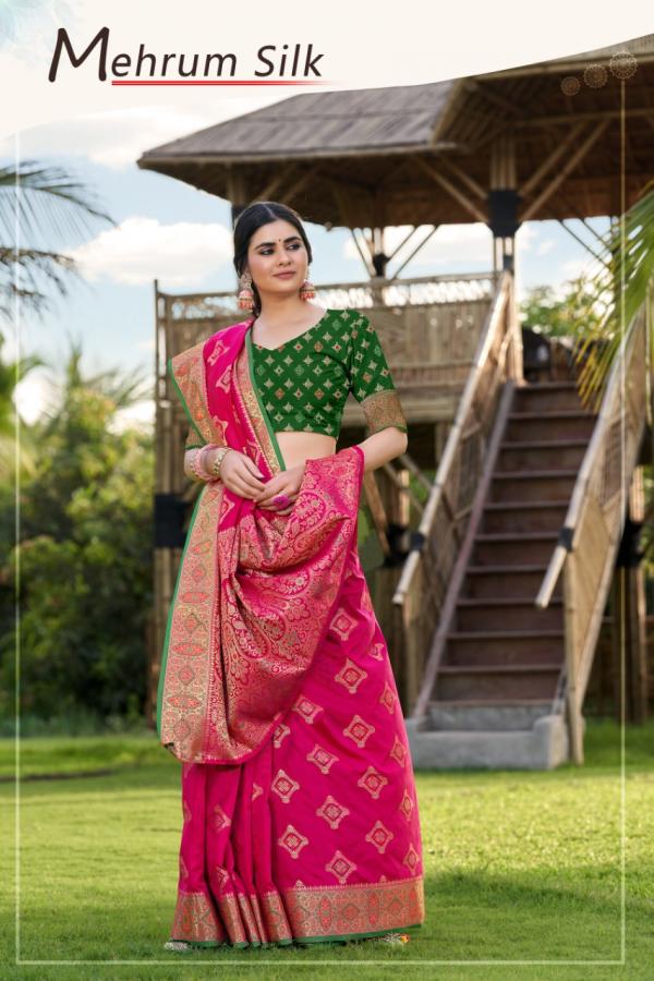 Mehrum Silk Designer Banarasi Silk Saree Collection